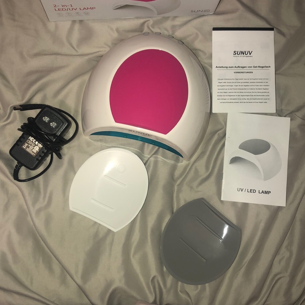 SUNUV LED UV nail Lamp with 4 Timer Setting - Picture 3 of 4